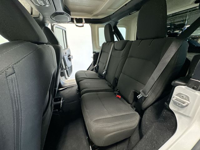 2018 Jeep Wrangler Unlimited Sport S White at Rochrich Mazda
