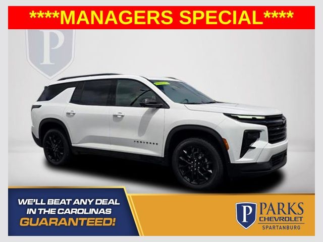 Summit White 2026 Chevrolet Traverse SUV / Crossover Front-Wheel Drive 8-Speed Automatic