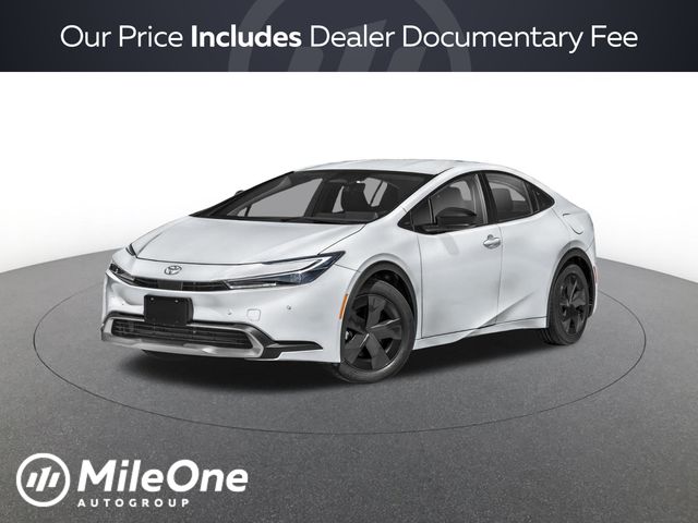 Pearl 2026 Toyota Prius Plug-In Hybrid SE FWD Hatchback Front-Wheel Drive Continuously Variable Transmission