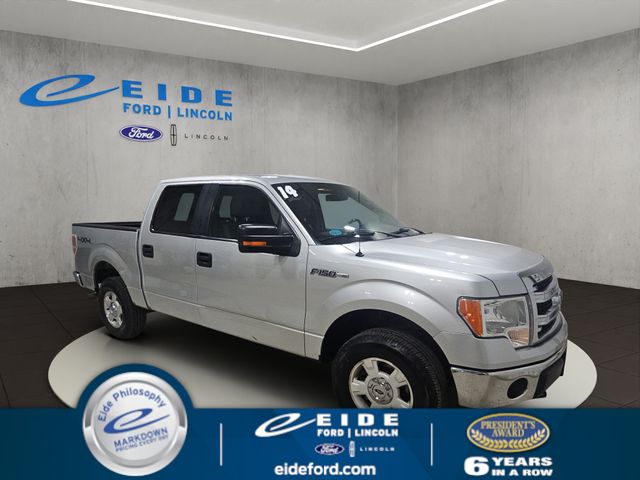 Ingot Silver Metallic 2014 Ford F-150 Pickup Truck Four-Wheel Drive 6-Speed Automatic