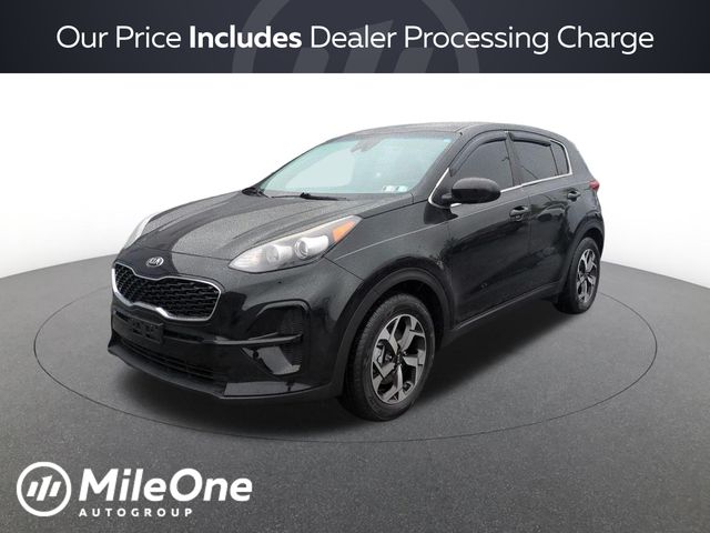 Black Cherry 2021 Kia Sportage SUV / Crossover Front-Wheel Drive 6-Speed Automatic Overdrive