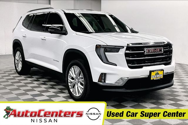 Summit White 2024 GMC Acadia SUV / Crossover Four-Wheel Drive 8-Speed Automatic