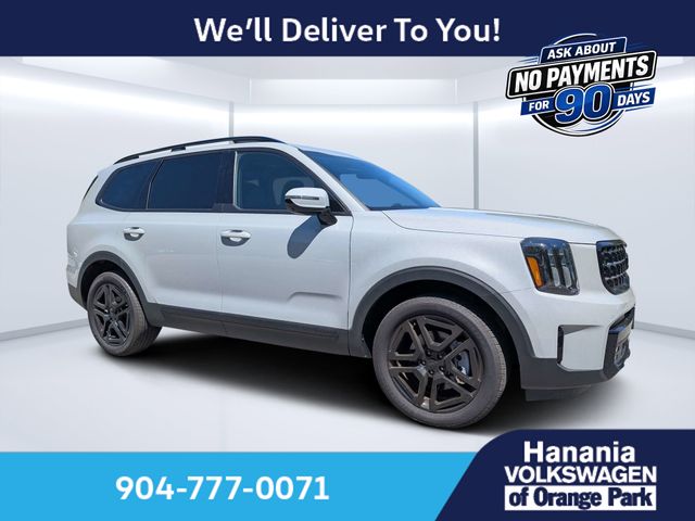 Wolf Gray 2025 Kia Telluride SUV / Crossover All-Wheel Drive 8-Speed Automatic