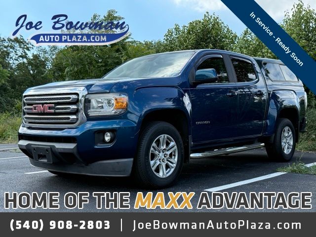 Blue Emerald Metallic 2019 GMC Canyon Pickup Truck 4X2 8-Speed Automatic