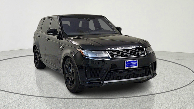 Black 2020 Land Rover Range Rover Sport HSE 4WD SUV / Crossover All-Wheel Drive 8-Speed Automatic