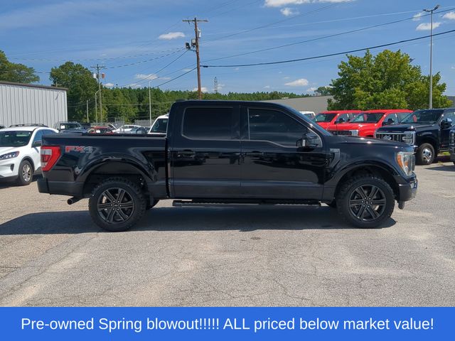 Used 2022 Agate Black Metallic Ford Lariat image 14