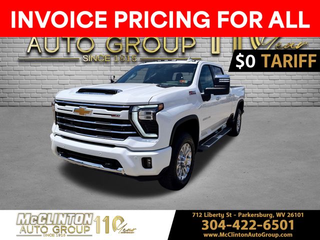 2025 Summit White Chevrolet Silverado 2500HD LTZ 4X4 Truck
