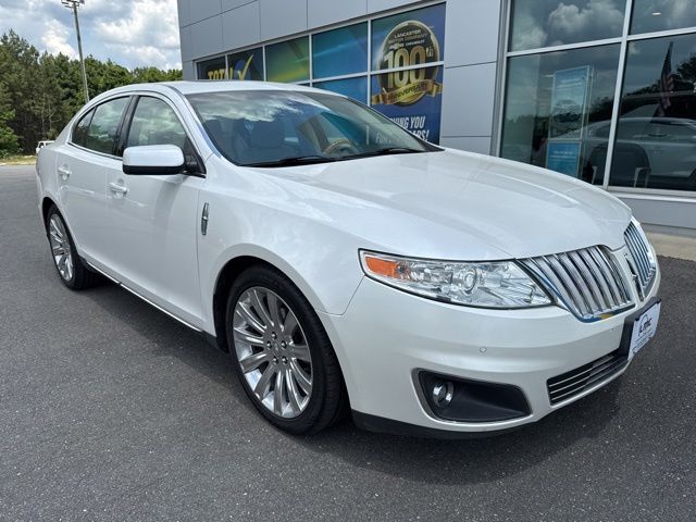 White Platinum Clearcoat Metallic 2011 Lincoln MKS 3.7L Sedan Front-Wheel Drive 6-Speed Automatic