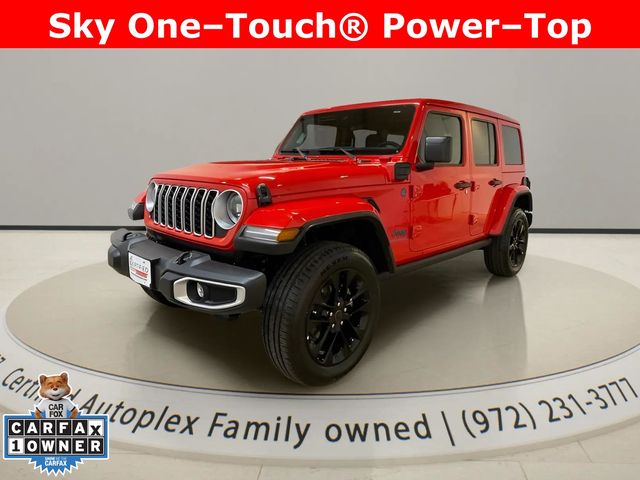 Firecracker Red Clearcoat 2025 Jeep Wrangler 4xe SUV / Crossover Four-Wheel Drive 8-Speed Automatic