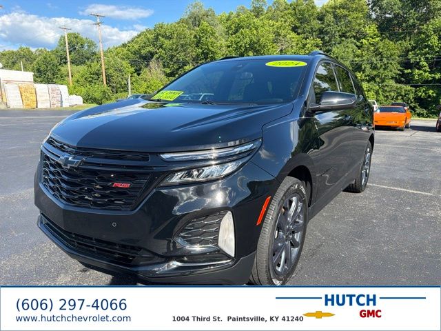 Mosaic Black Metallic 2024 Chevrolet Equinox SUV / Crossover Four-Wheel Drive 6-Speed Automatic Overdrive