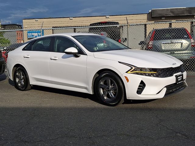 Glacial White Pearl 2024 Kia K5 LXS FWD Sedan Front-Wheel Drive 8-Speed Automatic
