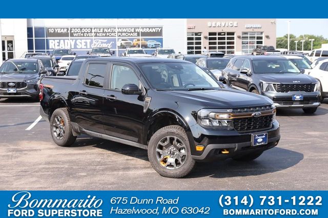 Shadow Black 2024 Ford Maverick Pickup Truck All-Wheel Drive 8-Speed Automatic