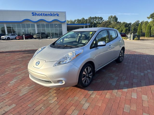 Brilliant Silver 2015 Nissan LEAF Hatchback Front-Wheel Drive Automatic