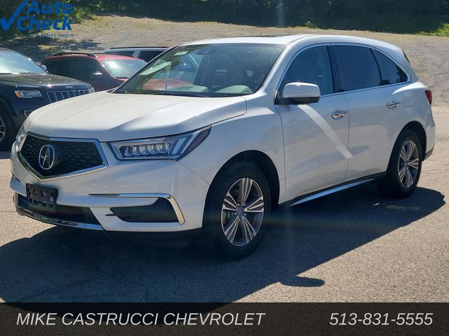 White 2019 Acura MDX SUV / Crossover All-Wheel Drive 9-Speed Automatic