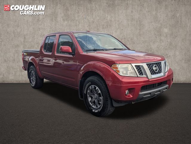 Cayenne Red 2016 Nissan Frontier Pickup Truck Four-Wheel Drive 5-Speed Automatic Overdrive
