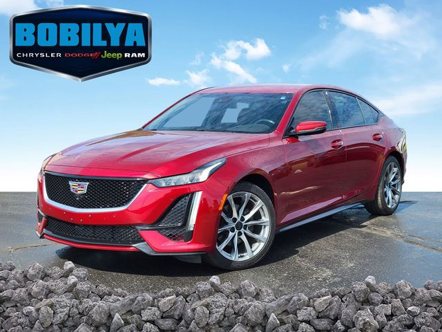 Infrared Tintcoat 2021 Cadillac CT5 Sedan All-Wheel Drive Automatic