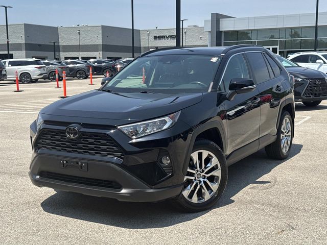 Midnight Black Metallic 2021 Toyota RAV4 SUV / Crossover All-Wheel Drive 8-Speed Automatic
