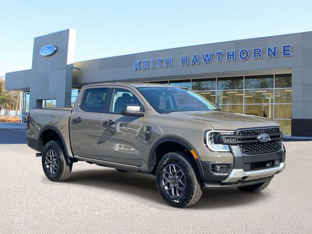 Gray 2026 Ford Ranger Pickup Truck Four-Wheel Drive Automatic