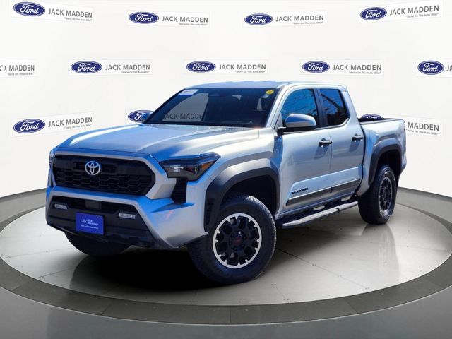 Celestial Silver Metallic 2024 Toyota Tacoma Pickup Truck Four-Wheel Drive 8-Speed Automatic