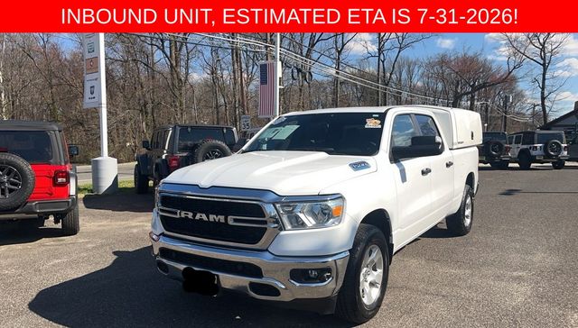 Bright White Clearcoat 2022 RAM 1500 Pickup Truck Four-Wheel Drive 8-Speed Automatic