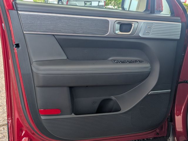 2026 Hyundai Santa Fe Hybrid Limited Red at DeMontrond Gulf Freeway