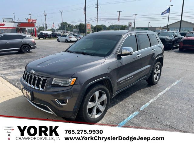 Gray (Granite Crystal Metallic Clearcoat) 2016 Jeep Grand Cherokee SUV / Crossover Four-Wheel Drive 8-Speed Automatic