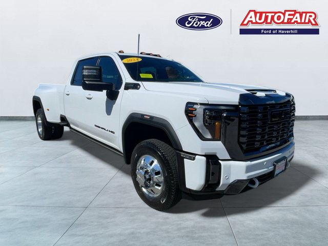 Summit White 2024 GMC Sierra 3500HD Pickup Truck Four-Wheel Drive Automatic