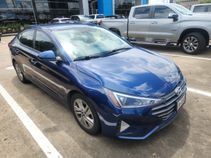 2020 Hyundai Elantra SEL Blue at DeMontrond Ford