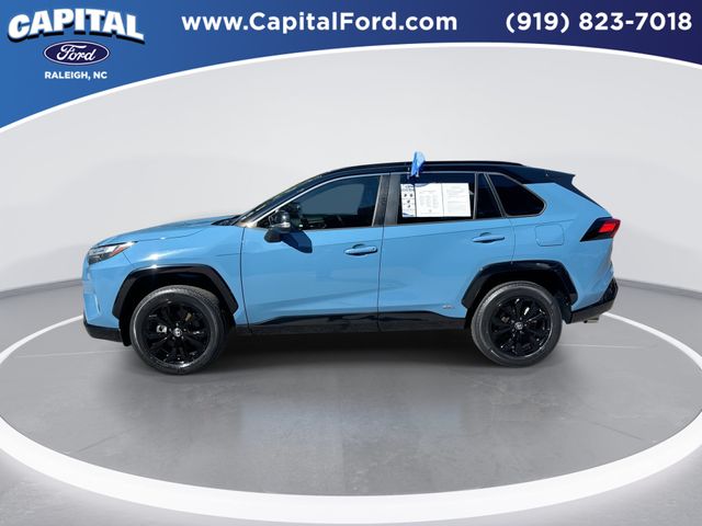 Used 2022 Blue Toyota XSE image 5