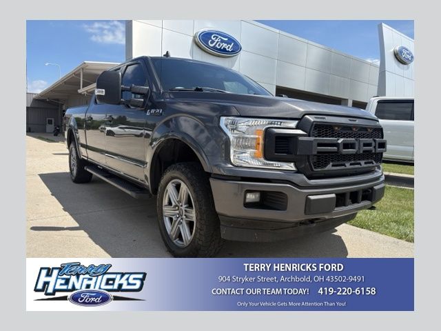 Gray (Magnetic Metallic) 2018 Ford F-150 Pickup Truck Four-Wheel Drive Automatic