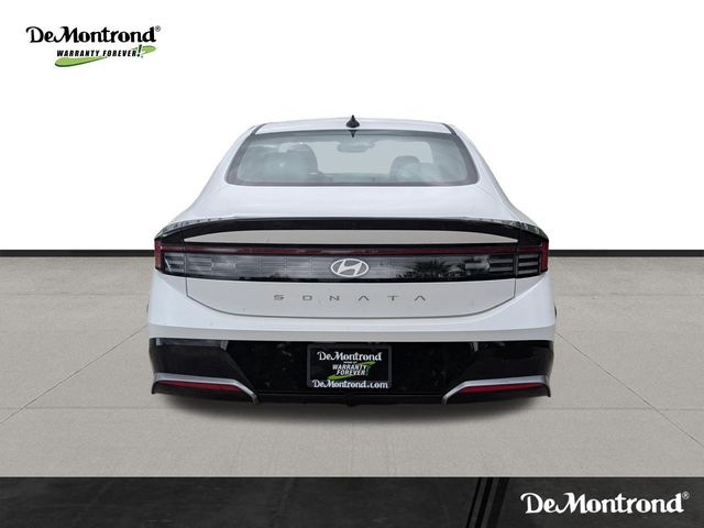 2026 Hyundai Sonata SEL Sport White at DeMontrond Gulf Freeway