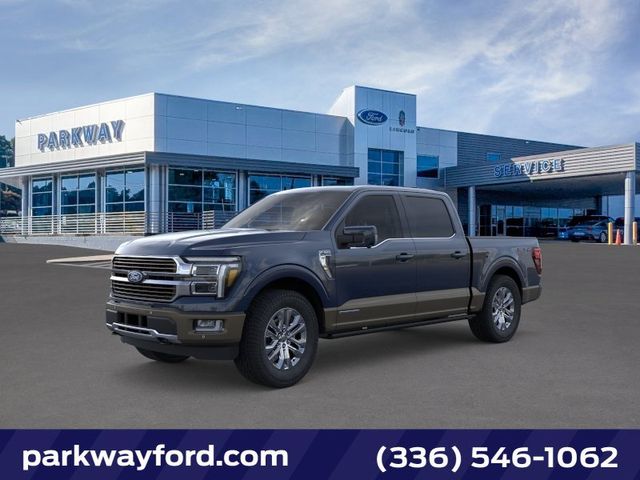 Antimatter Blue Metallic 2026 Ford F-150 King Ranch SuperCrew 4WD Pickup Truck Four-Wheel Drive Automatic