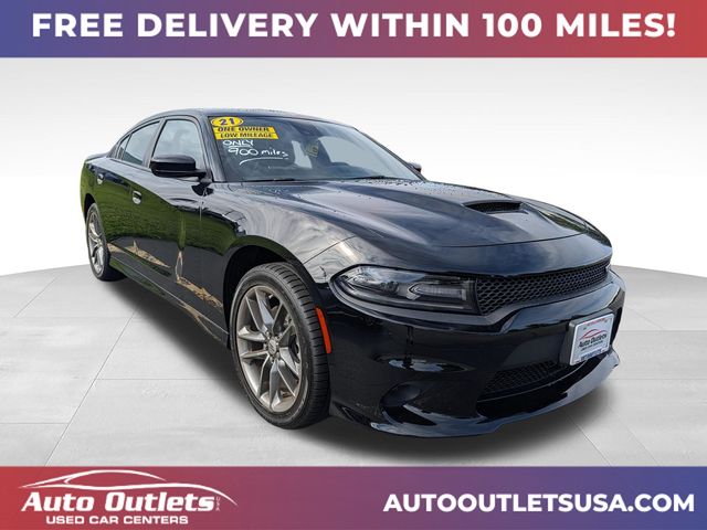 Pitch Black Clearcoat 2021 Dodge Charger Sedan All-Wheel Drive 8-Speed Automatic