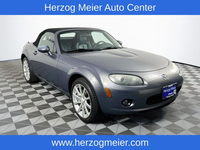 Galaxy Gray Mica 2007 Mazda MX-5 Miata Convertible Rear-Wheel Drive 6-Speed Automatic