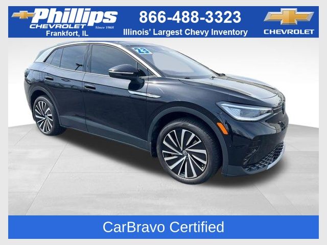 Deep Black Pearl 2023 Volkswagen ID.4 Pro S Plus AWD SUV / Crossover All-Wheel Drive Automatic