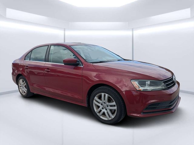 Cardinal Red Metallic 2017 Volkswagen Jetta Sedan Front-Wheel Drive 6-Speed Automatic