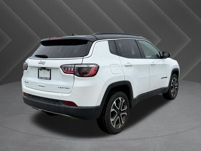 2023 Jeep Compass Limited White at Legacy Ford