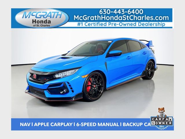 2021 Honda Civic Type R Azul (Boost Blue Pearl) Hatchback Tracción delantera 6 velocidades Manual