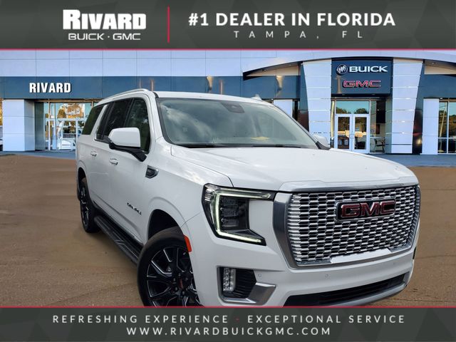 Summit White 2023 GMC Yukon XL Denali 4WD SUV / Crossover Four-Wheel Drive
