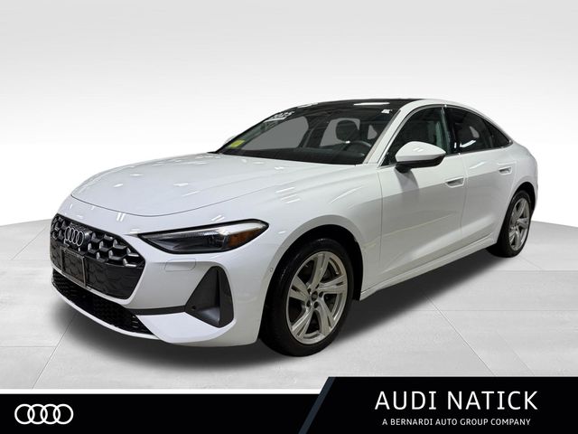 Arkona White 2025 Audi A5 Sedan All-Wheel Drive 7-Speed Automatic