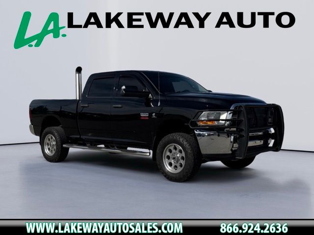 Black Clearcoat 2012 RAM 2500 ST Crew Cab 4WD Pickup Truck Four-Wheel Drive 6-Speed Automatic