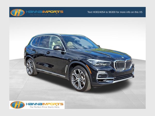 Jet Black 2021 BMW X5 SUV / Crossover Rear-Wheel Drive 8-Speed Automatic