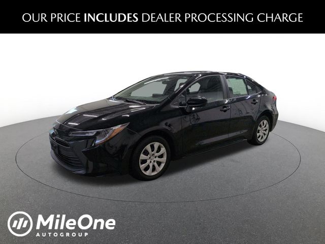Midnight Black Metallic 2024 Toyota Corolla Sedan Front-Wheel Drive Continuously Variable Transmission