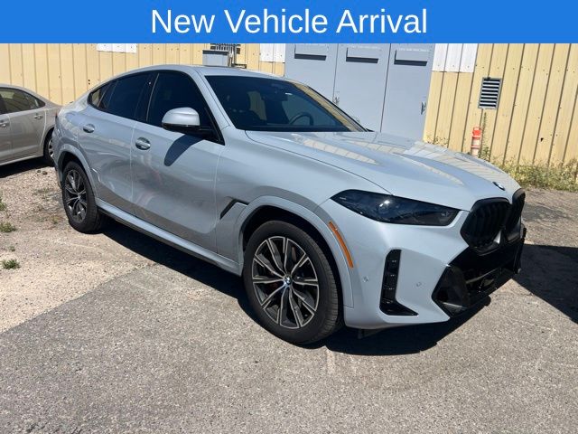 Gray (Brooklyn Grey Metallic) 2025 BMW X6 SUV / Crossover All-Wheel Drive 8-Speed Automatic