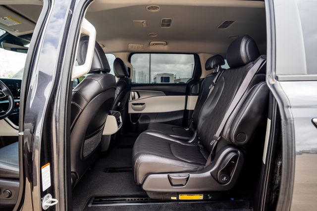 2023 Kia Carnival LX Seat Package Gray at DeMontrond Automotive Group
