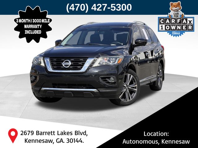 Gray (Magnetic Black Metallic) 2017 Nissan Pathfinder SUV / Crossover Front-Wheel Drive Continuously Variable Transmission