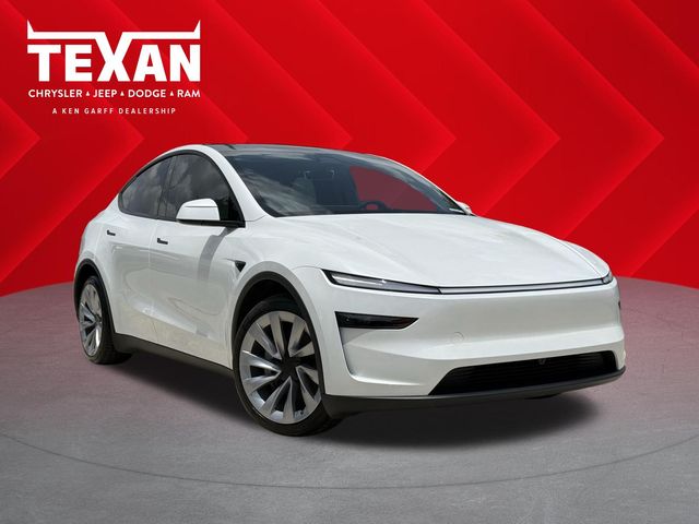 2026 Tesla Model Y Long Range White at AutoSavvy Houston Northwest