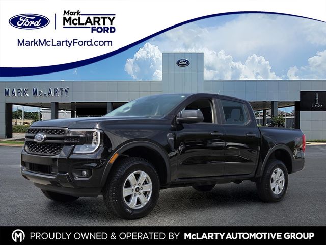 Shadow Black 2025 Ford Ranger Pickup Truck Four-Wheel Drive Automatic