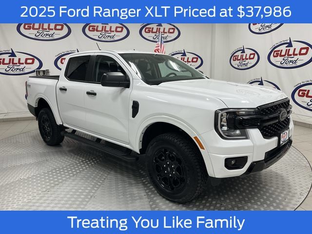Oxford White 2025 Ford Ranger Pickup Truck Four-Wheel Drive Automatic