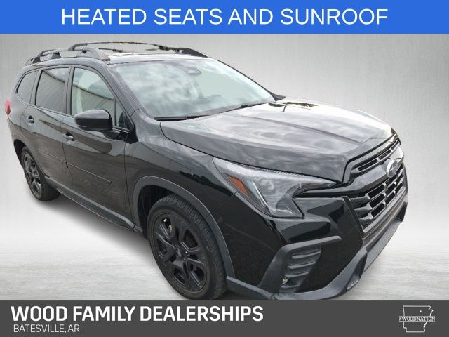 Crystal Black Silica 2024 Subaru Ascent SUV / Crossover All-Wheel Drive Continuously Variable Transmission